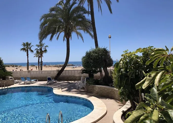 Front Line On The Apartment Calpe