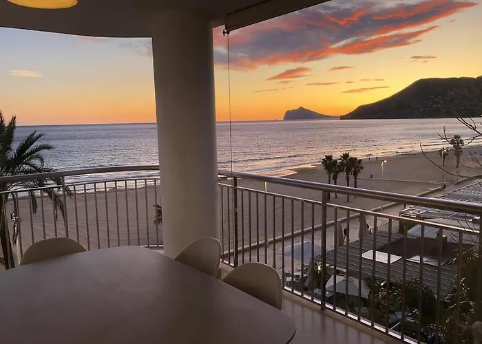 Front Line On The * Calpe